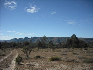 Al fondo los Altos de Santa Isabel