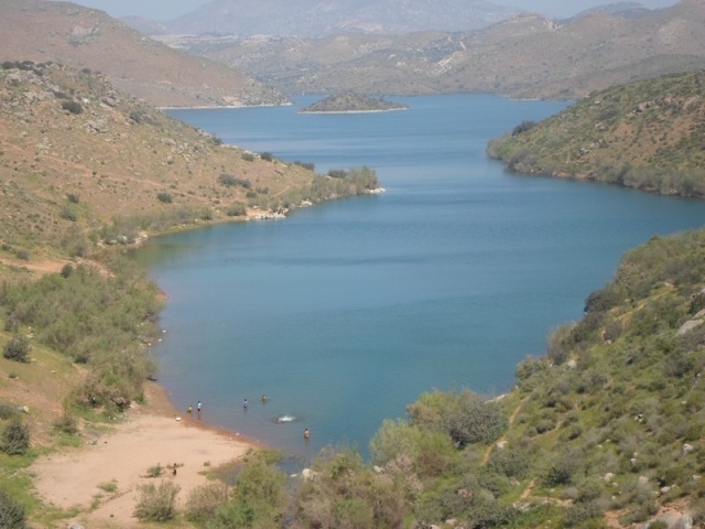 Disfrutando el agua