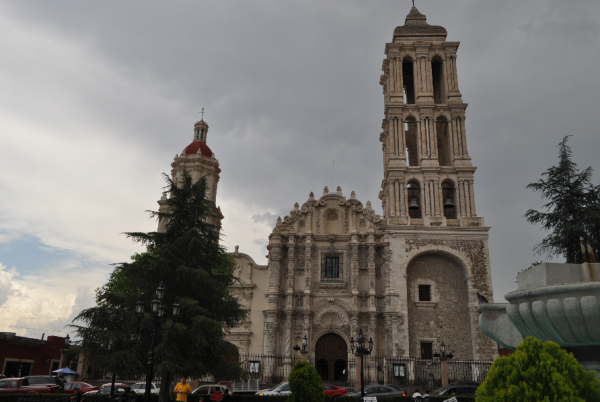 La catedral de Saltillo.