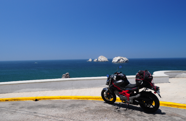 La belleza del oceáno pacífico en Mazatlán, Sin.