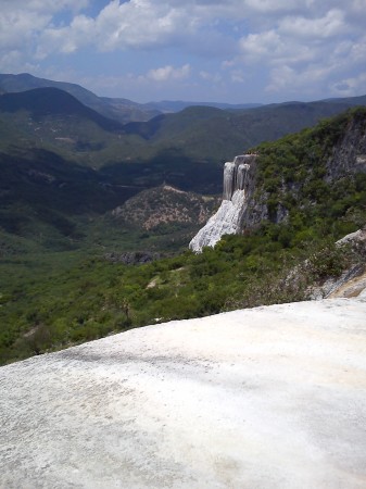 La cascada pétrea de Hierve el Agua