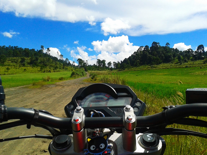 Yamaha FZ16 en los Limites del D.F.