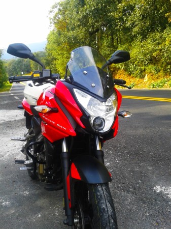 Pulsar 200AS en Carretera