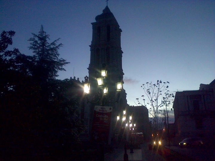 Catedral de Saltillo, muy temprano
