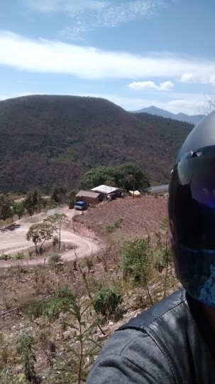 Saliendo de la supercarretera e iniciando la carretera federal hacia Ayutla