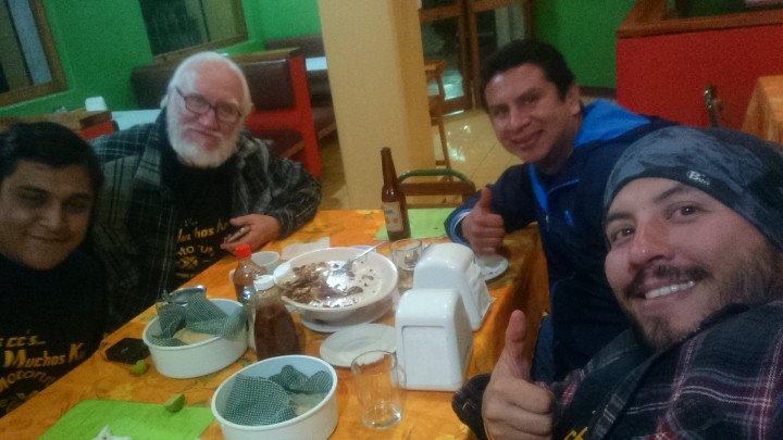 Primera cena del encuentro