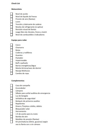 Check List Check List