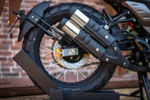 Doble salida tipo "shotgun"